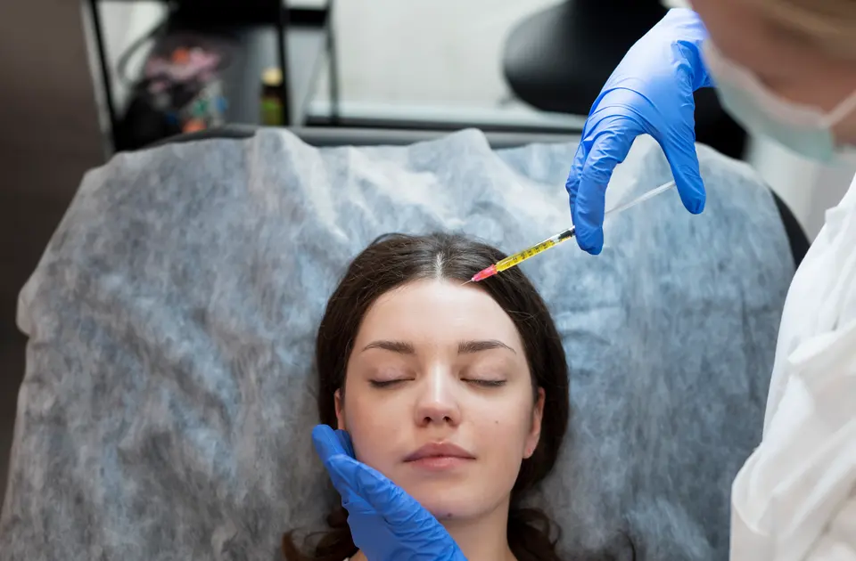 Woman with smooth, natural-looking skin after Dysport